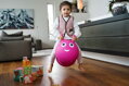 Detské odrážadlo Micro Air Hopper Pink