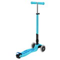Kolobežka Micro Maxi Deluxe skladacia LED - Bright Blue