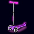 Kolobežka Micro Mini Deluxe Glow LED