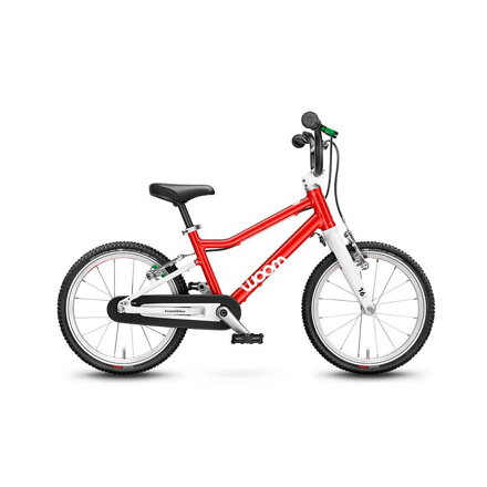 Detský ľahký bicykel Woom 3 Red
