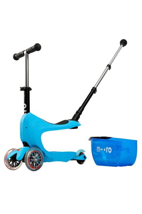 Kolobežka Micro Mini2go Deluxe+ Blue